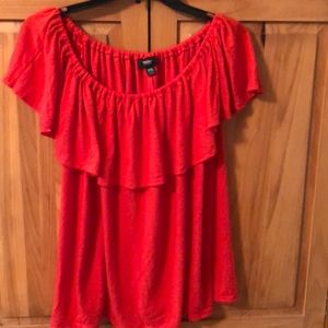 Mossimo off  the shoulder shirt
